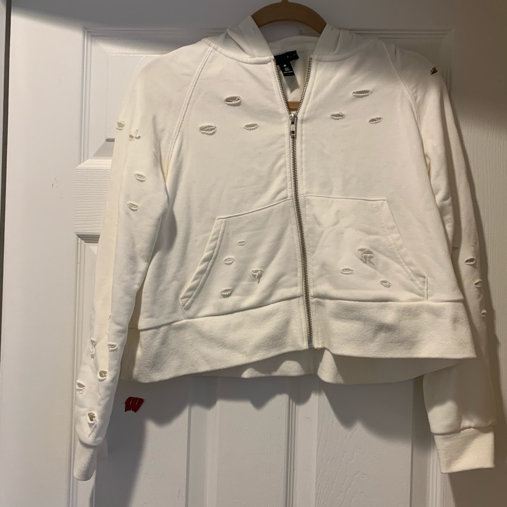 Cropped zip-up!